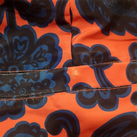 Boden Men's Size 32 Pink Blue Floral Swim Trunks Board Shorts Aloha Beach Pool - Picture 6 of 6